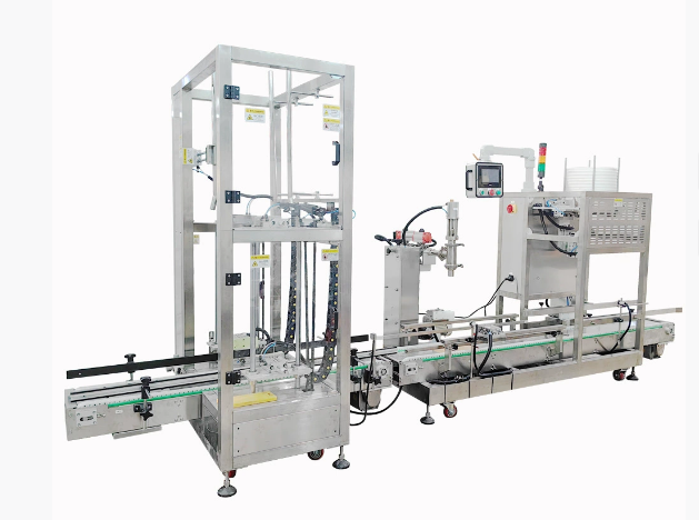 河北奥羽全自动桶装液体称重灌装线的功能原理